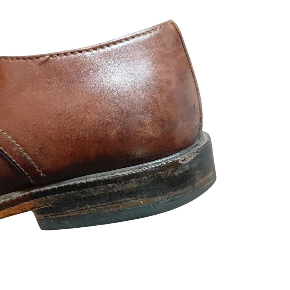 Birkenstock Brown Leather Oxfords Men's Brown Lace Up Shoes Size 12